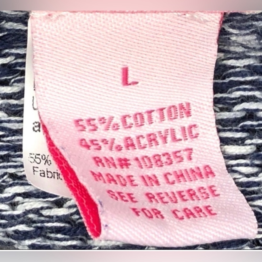95 - Design History - Navy-white Sweater - Picture 3 of 3
